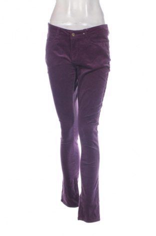 Pantaloni de velvet de femei Vero Moda, Mărime L, Culoare Mov, Preț 202,99 Lei