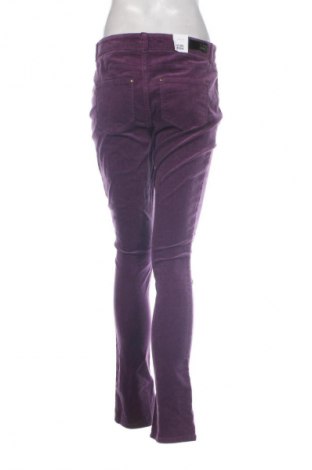 Pantaloni de velvet de femei Vero Moda, Mărime L, Culoare Mov, Preț 202,99 Lei