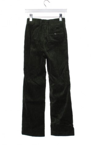 Női kordbársony nadrág Zara, Méret XS, Szín Zöld, Ár 7 339 Ft