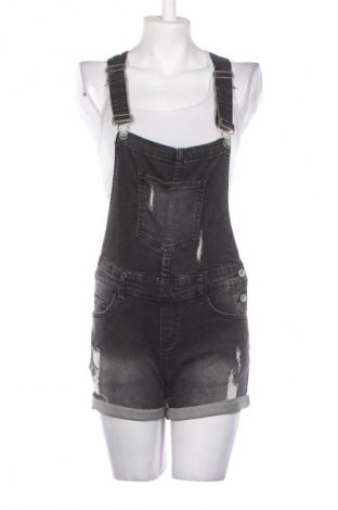 Women's short jumpsuit Fb Sister, Μέγεθος M, Χρώμα Γκρί, Τιμή 24,99 €