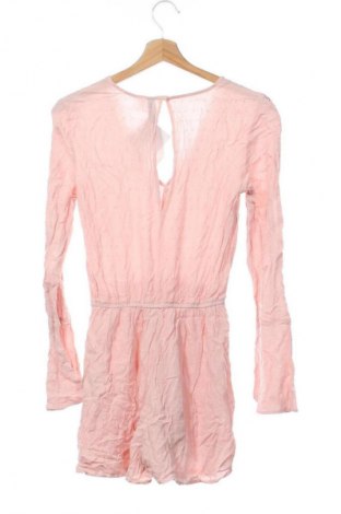 Дамски къс гащеризон H&M Divided, Размер XS, Цвят Розов, Цена 44,99 лв.