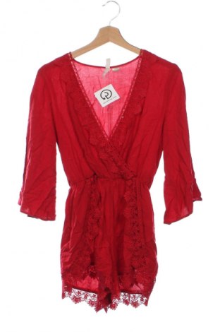 Női rövid overál H&M Divided, Méret XS, Szín Piros, Ár 10 569 Ft