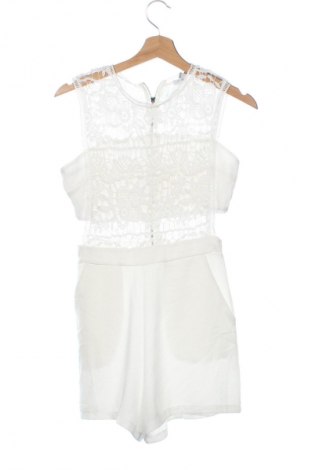 Kurzer Damenoverall Tally Weijl, Größe XXS, Farbe Weiß, Preis 26,99 €