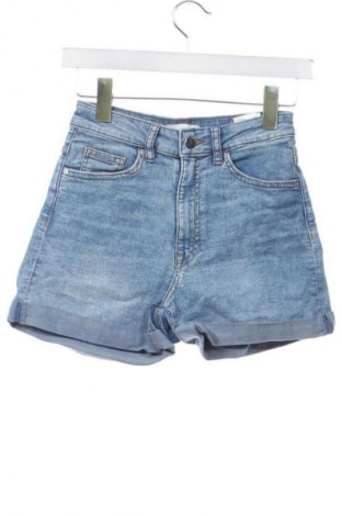Γυναικείο κοντό παντελόνι H&M, Μέγεθος XS, Χρώμα Μπλέ, Τιμή 12,99 €