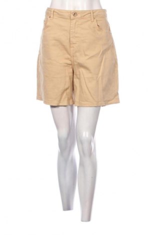 Pantaloni scurți de femei Pieces, Mărime XL, Culoare Bej, Preț 65,99 Lei