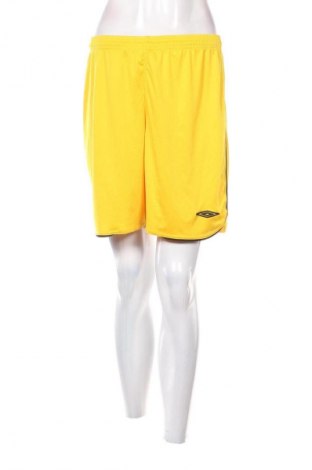 Дамски къс панталон Umbro, Размер L, Цвят Жълт, Цена 20,99 лв.
