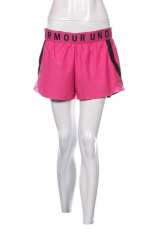 Damskie szorty Under Armour, Rozmiar L, Kolor Różowy, Cena 111,99 zł