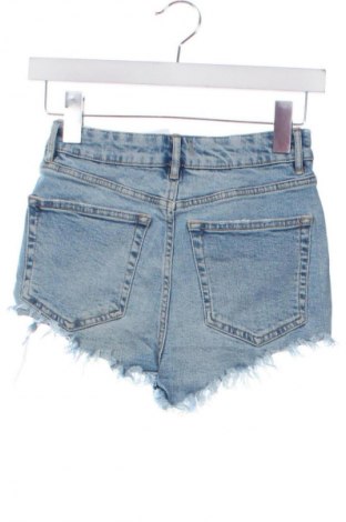 Pantaloni scurți de femei Zara, Mărime XS, Culoare Albastru, Preț 52,99 Lei