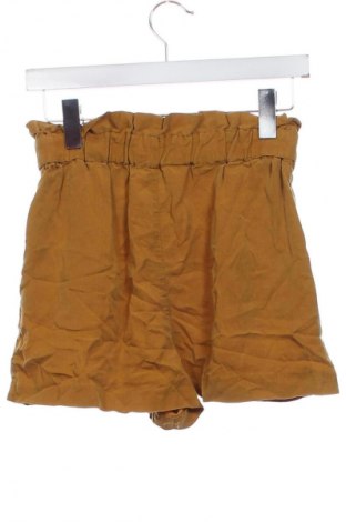 Pantaloni scurți de femei Zara Trafaluc, Mărime XS, Culoare Galben, Preț 47,99 Lei