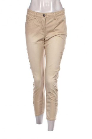 Pantaloni de femei Amy Vermont, Mărime M, Culoare Bej, Preț 133,99 Lei