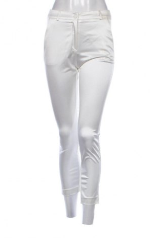 Damskie spodnie Be Blumarine, Rozmiar M, Kolor Biały, Cena 669,99 zł