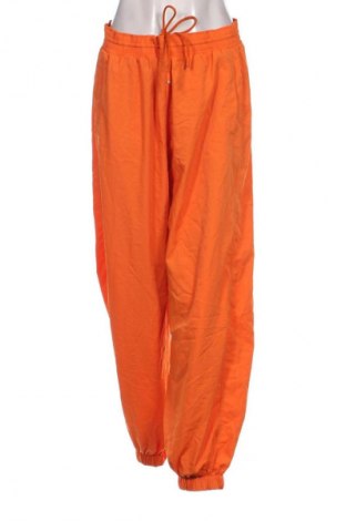 Pantaloni de femei Bershka, Mărime L, Culoare Portocaliu, Preț 94,99 Lei