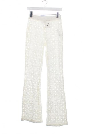 Női nadrág Bershka, Méret XS, Szín Fehér, Ár 12 449 Ft
