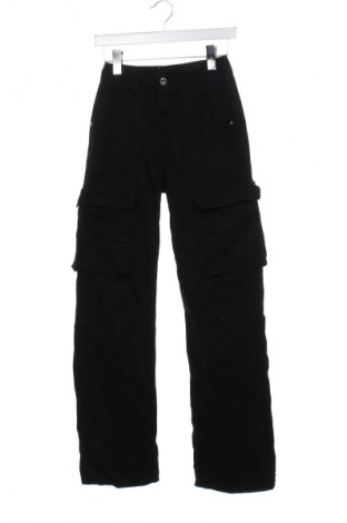 Damskie spodnie Bershka, Rozmiar XXS, Kolor Czarny, Cena 95,99 zł