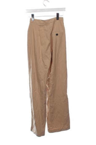 Γυναικείο παντελόνι Bershka, Μέγεθος XS, Χρώμα  Μπέζ, Τιμή 18,99 €