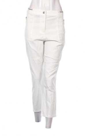 Pantaloni de femei C&A, Mărime XL, Culoare Alb, Preț 44,99 Lei