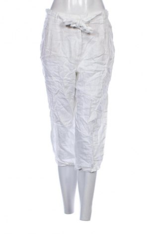 Pantaloni de femei Clarina Collection, Mărime XL, Culoare Alb, Preț 94,99 Lei