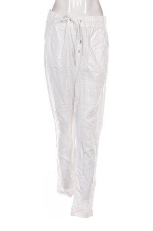 Pantaloni de femei Esmara, Mărime M, Culoare Alb, Preț 66,99 Lei