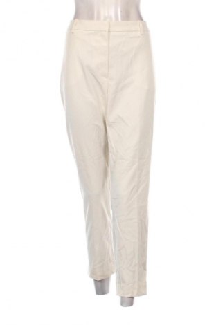 Pantaloni de femei H&M, Mărime XL, Culoare Ecru, Preț 94,99 Lei