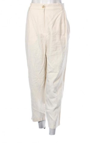 Dámské kalhoty  H&M, Velikost XL, Barva Béžová, Cena  469,00 Kč