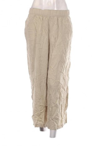 Pantaloni de femei H&M, Mărime L, Culoare Bej, Preț 94,99 Lei