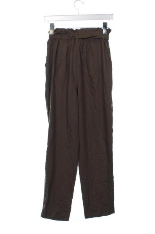 Damskie spodnie H&M, Rozmiar XS, Kolor Zielony, Cena 95,99 zł