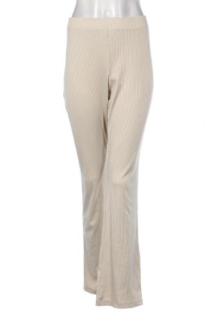 Pantaloni de femei H&M Divided, Mărime L, Culoare Bej, Preț 94,99 Lei