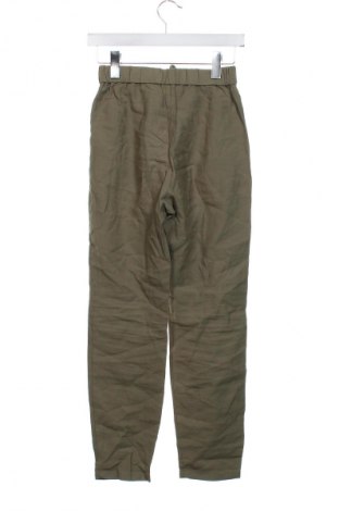 Damenhose H&M L.O.G.G., Größe XXS, Farbe Grün, Preis 8,99 €