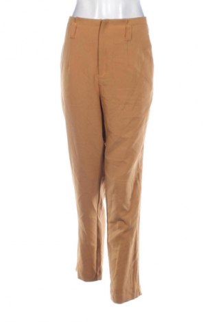 Pantaloni de femei Kiabi, Mărime L, Culoare Bej, Preț 42,99 Lei