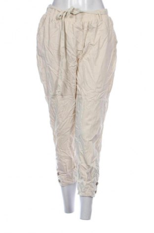 Pantaloni de femei Laura Torelli, Mărime L, Culoare Bej, Preț 94,99 Lei