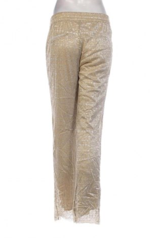 Pantaloni de femei Levete Room, Mărime M, Culoare Auriu, Preț 202,99 Lei