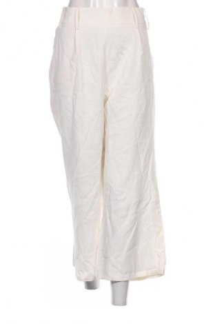 Pantaloni de femei Mango, Mărime XL, Culoare Alb, Preț 110,99 Lei