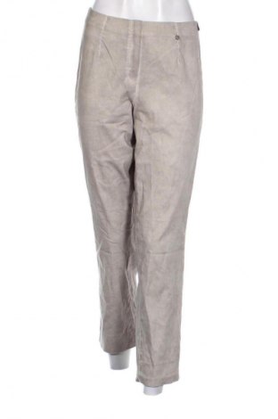 Pantaloni de femei Robell, Mărime L, Culoare Bej, Preț 133,99 Lei
