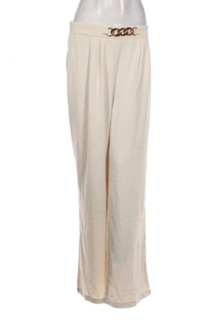 Damskie spodnie SHEIN, Rozmiar XL, Kolor ecru, Cena 95,99 zł