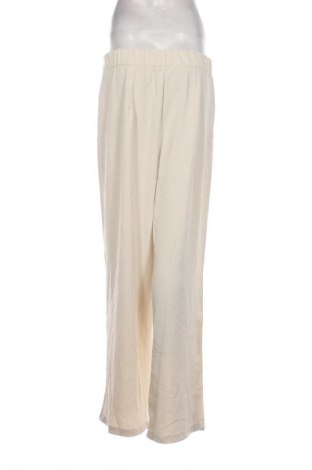 Damskie spodnie SHEIN, Rozmiar XL, Kolor ecru, Cena 95,99 zł