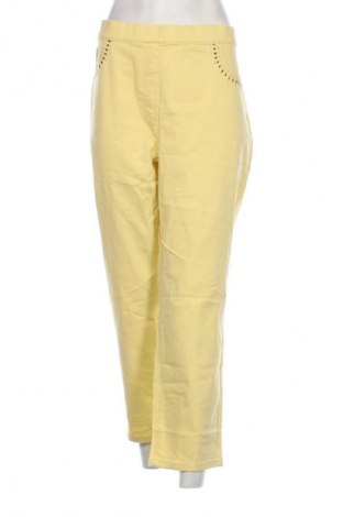 Γυναικείο παντελόνι Unbranded, Μέγεθος 4XL, Χρώμα Κίτρινο, Τιμή 19,99 €