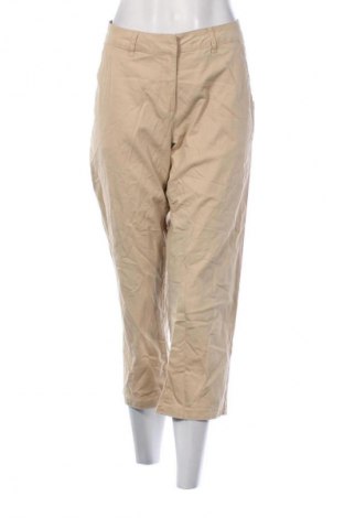 Γυναικείο παντελόνι Up 2 Fashion, Μέγεθος XL, Χρώμα  Μπέζ, Τιμή 18,99 €