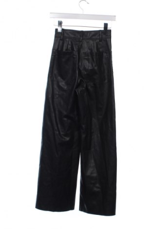 Дамски панталон Zara, Размер XXS, Цвят Черен, Цена 27,99 лв.