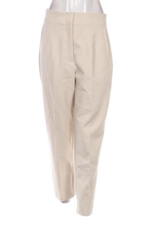 Pantaloni de femei Zara, Mărime L, Culoare Ecru, Preț 88,99 Lei