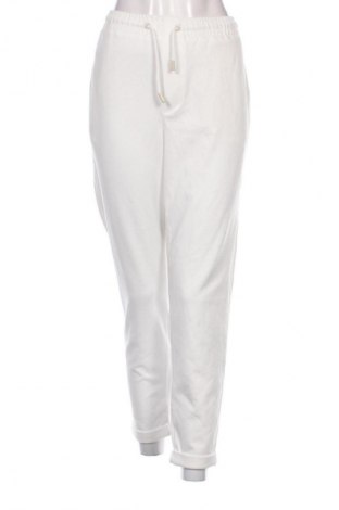 Damskie spodnie Zara, Rozmiar L, Kolor Biały, Cena 88,99 zł