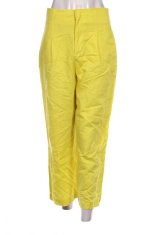 Pantaloni de femei Zara, Mărime S, Culoare Galben, Preț 88,99 Lei