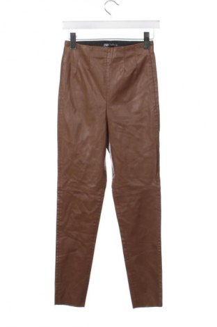 Pantaloni de femei Zara, Mărime S, Culoare Maro, Preț 35,99 Lei