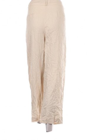 Pantaloni de femei Zara, Mărime XXL, Culoare Bej, Preț 88,99 Lei