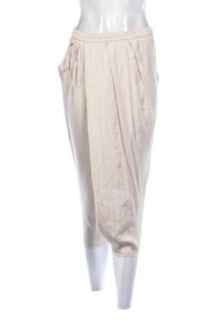 Pantaloni de femei Zara, Mărime S, Culoare Bej, Preț 88,99 Lei