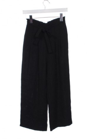 Дамски панталон Zara, Размер XS, Цвят Черен, Цена 27,99 лв.
