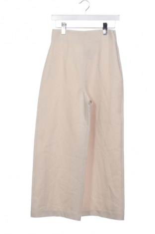Damenhose Zara Mum, Größe XS, Farbe Ecru, Preis € 18,99