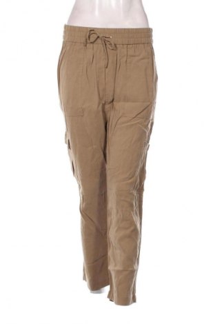 Damskie spodnie Zara Trafaluc, Rozmiar S, Kolor Brązowy, Cena 88,99 zł