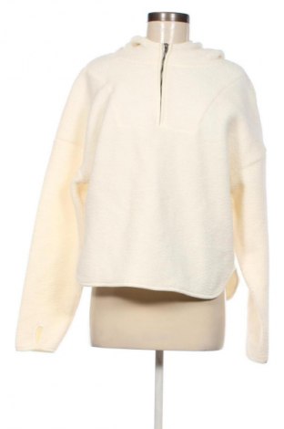 Γυναικείο fleece φούτερ Noisy May, Μέγεθος S, Χρώμα Εκρού, Τιμή 21,99 €