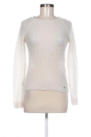 Pulover de femei Bershka, Mărime S, Culoare Ecru, Preț 94,99 Lei