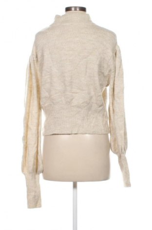 Pulover de femei Pull&Bear, Mărime XL, Culoare Ecru, Preț 94,99 Lei